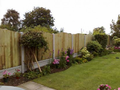 New fence